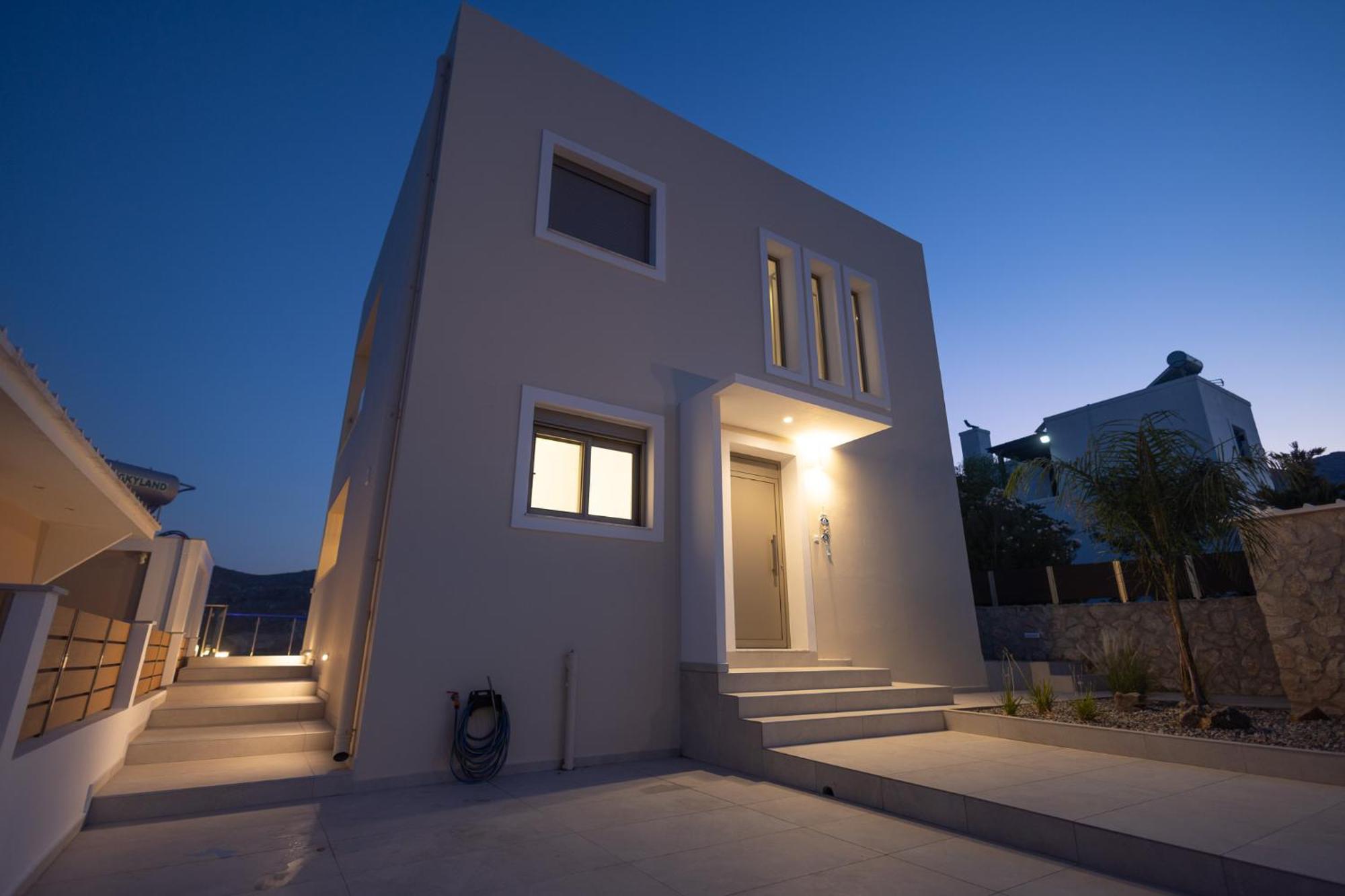Villa Pava-Sea View Brand New 2024 Villa Arhángelosz Kültér fotó